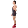 Barcode Berlin Combi Singlet Allan Anthracite-Rouge